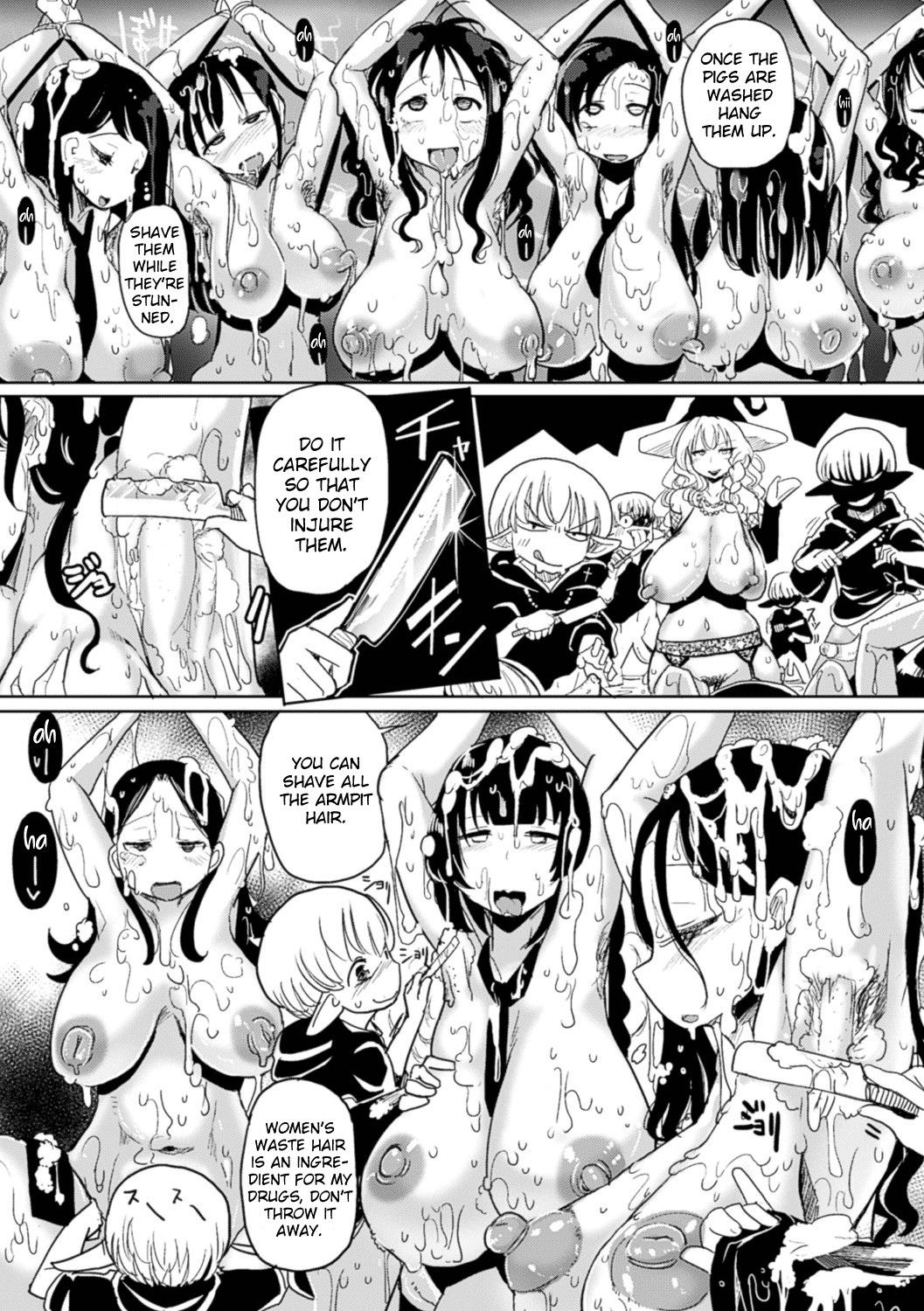 Hentai Manga Comic-A Witch's Ingredient Gathering-Read-8